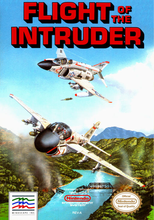 Flight of the Intruder (USA) box art